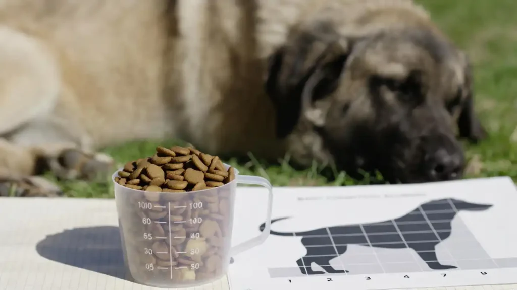 Anatolian Shepherd Eat