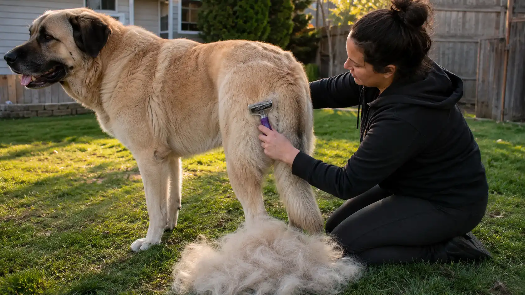 Anatolian Shepherd Shedding Season Tips
